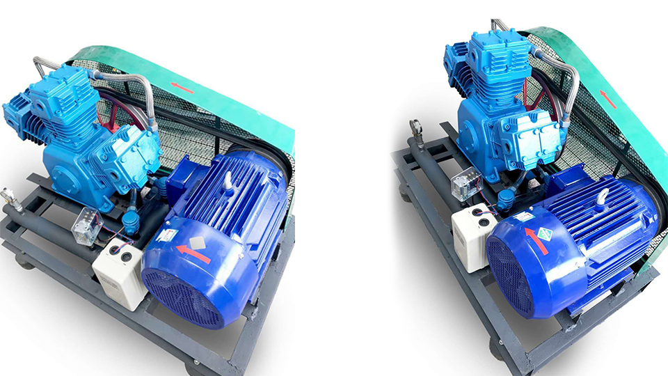 激光专用全无油空压机